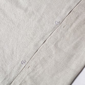 Temple &amp; Webster Pure French Flax Linen Quilt Cover Set