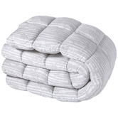 Temple &amp; Webster 1000GSM Deluxe Bamboo-Blend Mattress Topper