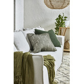 Temple &amp; Webster Leo Quilted Cotton Cushion