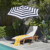 Temple &amp; Webster 2.7m Striped Brighton Market Umbrella