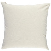 Temple &amp; Webster Navy Embroidered Prairie Cotton Cushion