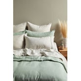 Temple &amp; Webster Pure French Flax Linen Quilt Cover Set