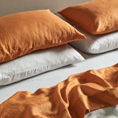Temple &amp; Webster Pure French Flax Linen Standard Pillowcases