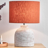 Temple &amp; Webster 46cm Remi Ceramic Table Lamp