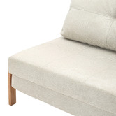 Temple &amp; Webster Brad Upholstered Single Sofa Bed