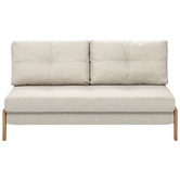 Temple &amp; Webster Brad Upholstered Double Sofa Bed