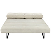 Temple &amp; Webster Brad Upholstered Double Sofa Bed