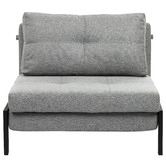 Temple &amp; Webster Brad Upholstered Single Sofa Bed
