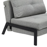 Temple &amp; Webster Brad Upholstered Single Sofa Bed