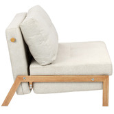 Temple &amp; Webster Brad Upholstered Single Sofa Bed