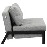 Temple &amp; Webster Brad Upholstered Single Sofa Bed