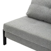 Temple &amp; Webster Brad Upholstered Single Sofa Bed