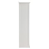 Temple &amp; Webster White Hamptons 2 Door Display Cabinet