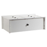 Temple &amp; Webster White Hamptons 6 Drawer Chest