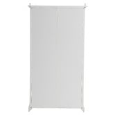 Temple &amp; Webster White Hamptons 2 Door Display Cabinet