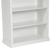 Temple &amp; Webster White Hamptons Large Closed Bookshelf