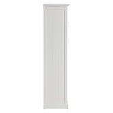Temple &amp; Webster White Hamptons Large Closed Bookshelf