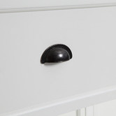 Temple &amp; Webster White Hamptons 6 Drawer Chest