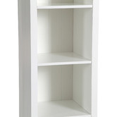 Temple &amp; Webster White Hamptons Small Closed Bookshelf