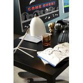 Temple &amp; Webster Net Ergonomic Office Chair &amp; Axel Professional Office Desk Set