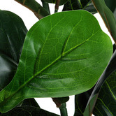 Temple &amp; Webster 120cm Potted Faux Fiddle Leaf Fig Tree