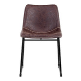 Temple &amp; Webster Ski-Leg Dining Table &amp; Phoenix Vintage-Style Dining Chair Set