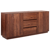 Temple &amp; Webster Walnut Rhet Sideboard Buffet
