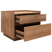 Temple &amp; Webster Rhet Bedside Table