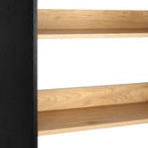 Temple &amp; Webster Large Reynold Lines Bookshelf