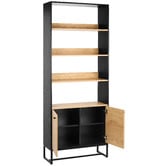 Temple &amp; Webster Large Reynold Lines Bookshelf