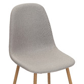 Temple &amp; Webster 4 Seater 100cm Anders Dining Table &amp; Milford Dining Chair Set