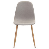 Temple &amp; Webster 4 Seater 100cm Anders Dining Table &amp; Milford Dining Chair Set
