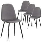 Temple &amp; Webster Milford Velvet Dining Chairs