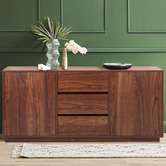 Temple &amp; Webster Walnut Rhet Sideboard Buffet