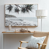 Temple &amp; Webster Noosa Beachscape Framed Canvas Wall Art