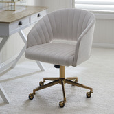 Temple &amp; Webster Twin Lakes Office Desk &amp; Gatsby Office Chair Set
