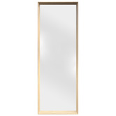 Temple &amp; Webster Blonde Block Full Length Mirror