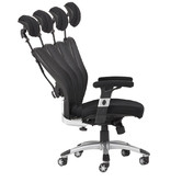 Temple &amp; Webster Howe Deluxe Ergonomic Home Office Chair with Headrest