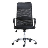 Temple &amp; Webster 140cm Carnegie Office Desk &amp; High Back Mesh Office Chair Set