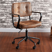 Temple &amp; Webster Hugo Retro Home Office Chair