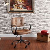 Temple &amp; Webster Hugo Retro Home Office Chair