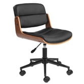 Temple &amp; Webster Rocket Faux Leather Executive Office Chair
