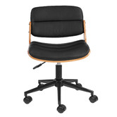 Temple &amp; Webster Rocket Faux Leather Executive Office Chair