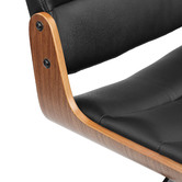 Temple &amp; Webster Rocket Faux Leather Executive Office Chair