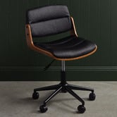 Temple &amp; Webster Rocket Faux Leather Executive Office Chair