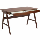 Temple &amp; Webster Walnut Torsby Office Writing Desk