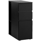 Temple &amp; Webster Beesly Filing Cabinet with Shelves