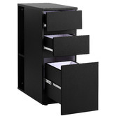 Temple & Webster Beesly Filing Cabinet with Shelves