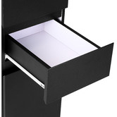 Temple &amp; Webster Beesly Filing Cabinet with Shelves