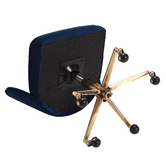 Temple &amp; Webster Juliet Velvet Home Office Chair